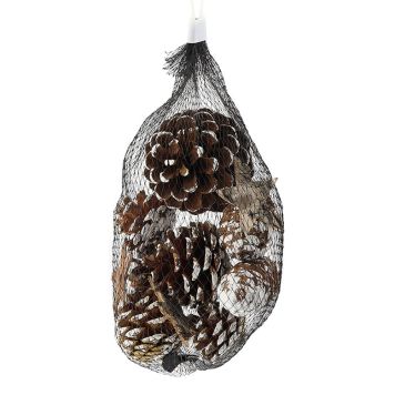 JULEPYNT KONGLER OG STJERNER AV BARK                             