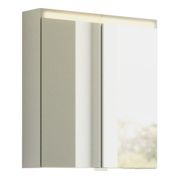 SPEILSKAP ARK 60 CM HVIT MATT