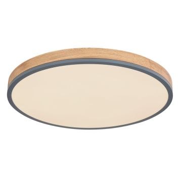 TAKLAMPE GLOBO DORO GRAPHITE Ø600X85MM