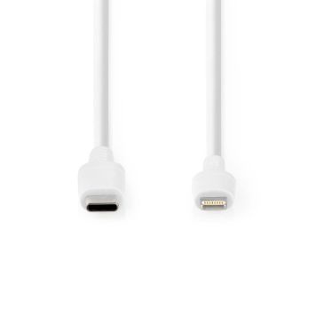 LIGHTNING KABEL USB-C 2.00 M HVIT