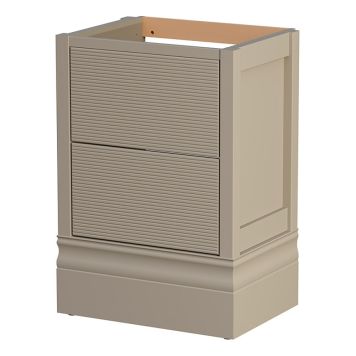 SERVANTSKAP CAMARGUE FORS HØY 2 SKUFFER 60CM ANTIKK