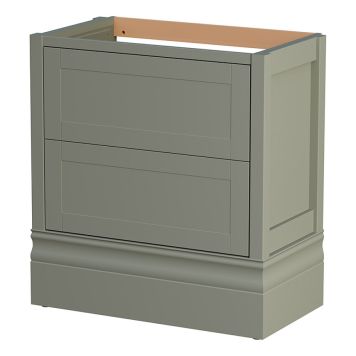 SERVANTSKAP CAMARGUE FORS HØY 2 SKUFFER 80CM ANTIKK