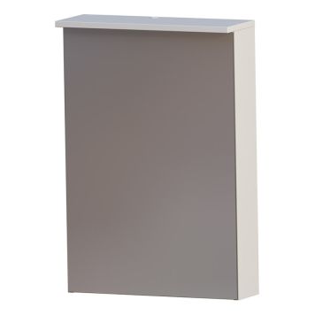 SPEILSKAP CAMARGUE AURA/VIKA VENSTRE LED 230V 50CM 