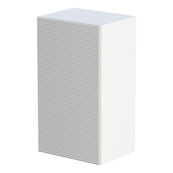 VEGGSKAP CAMARGUE VIKA MATRIS LYS GRÅ