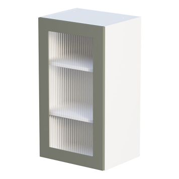 VEGGSKAP CAMARGUE VIKA LINJE OLIVEN