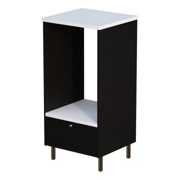 VASKEMASKINSKAP CAMARGUE VIKA 1 HVITEVARE 65,2 CM FULL SKRUFF DEKOR SVART