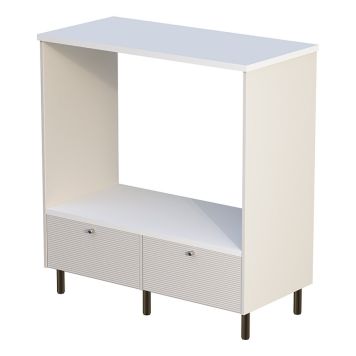 VASKEMASKINSKAP CAMARGUE VIKA 2 OPPHØYDE HVITEVARER 126,8 CM VARM