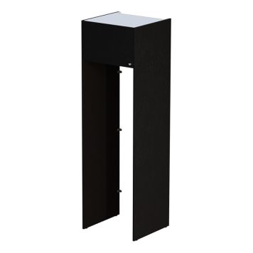 VASKEMASKINSKAP CAMARGUE VIKA FOR 2 HVITEVARER 63,2CM DEKOR SVART