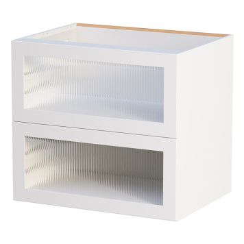 VASKEBENKSKAP CAMARGUE VIKA MED KILDESORTERING 80 CM