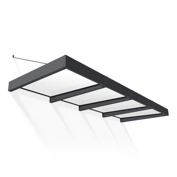 ENTRÉTAK CANOPIA SOPHIA XL OPAL 379CM GRÅ