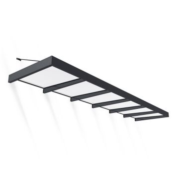 ENTRÉTAK CANOPIA SOPHIA XL OPAL 565CM GRÅ