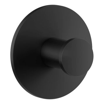 HÅNDKLEKROKER SMEDBO DOT SELVKLEBENDE Ø45MM MATT SVART
