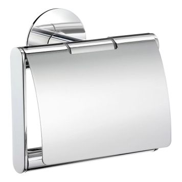 TOALETTRULLHOLDERE SMEDBO DOT MED LOCK POLERT KROM