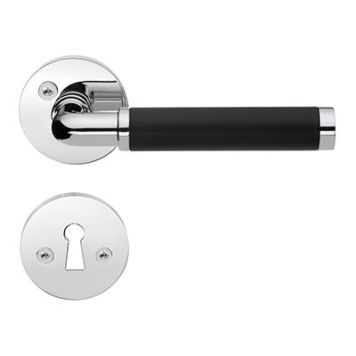 INNERDØRHÅNDTAK BESLAGSBODEN B843BKN KROM/SVART