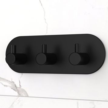 KROK SELVKLEBENDE 3-KROKER MATT SVART