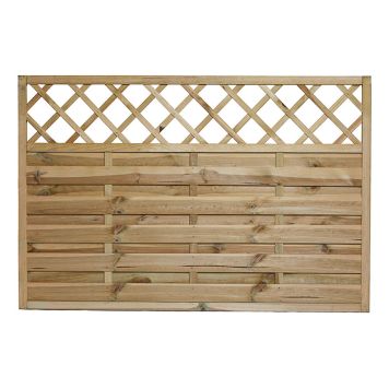 LEVEGG NORDIC FENCE  SOLID 180X120CM TRYKKIMPREGNERT