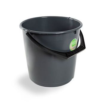 PLASTBØTTE NORDISKA PLAST  ECO 10L GRÅ