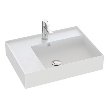 SERVANT SCANBAD ASYRE HØYRE 61X46CM HVIT