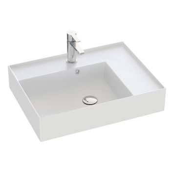 SERVANT SCANBAD ASYRE VENSTRE 61X46CM HVIT