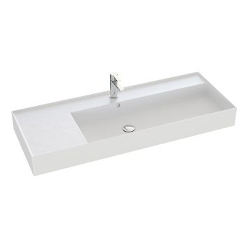 SERVANT SCANBAD ASYRE HØYRE 121X46CM HVIT