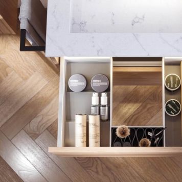 SKUFFEINNSATS SCANBAD SKUFFEDISPLAY 112X241MM SVART