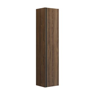 HØYSKAP SCANBAD CLASSIC 1 DØR SLETT HØYRE VERSJON C INTEGRERT HÅNDTAK 176X40X35CM BRUN EIK