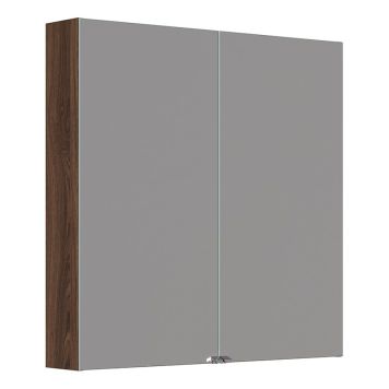 SPEILSKAP SCANBAD STYLE 80X80CM BRUN EIK