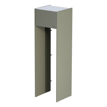 VASKEMASKINSKAP CAMARGUE VIKA 2 STABLEDE HVITEVARER 63,2 CM OLIVEN