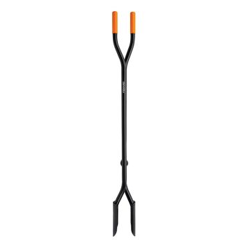 PLINT OG STOLPESPADE FISKARS STÅL 152CM SVART