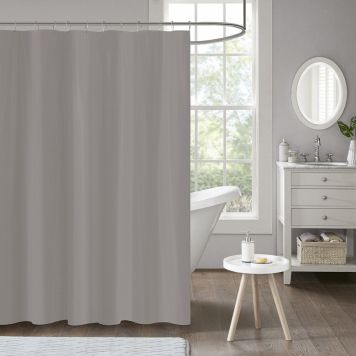 DUSJFORHENG 180X200CM GRÅ