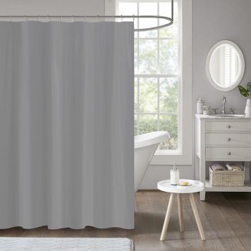 DUSJFORHENG 200X200CM MØRKEGRÅ