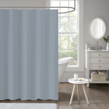 DUSJFORHENG 200X200CM LYSEBLÅ