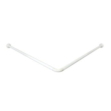 DUSJFORHENGSTANG 90X90CM Ø25MM HVIT