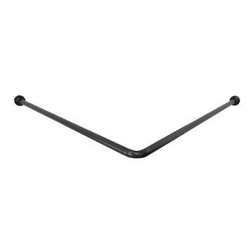 DUSJFORHENGSTANG 90X90CM Ø25MM SVART