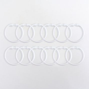 DUSJFORHENGRINGER Ø5,6 CM HVIT 12 STK