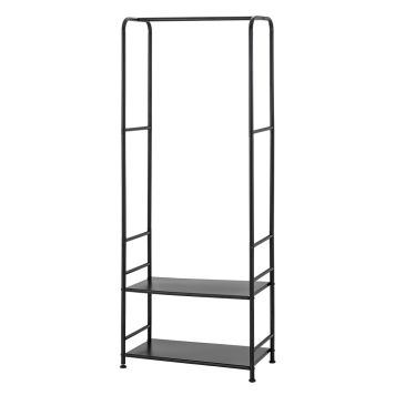 KLESHYLLE METALL 160X62CM SVART