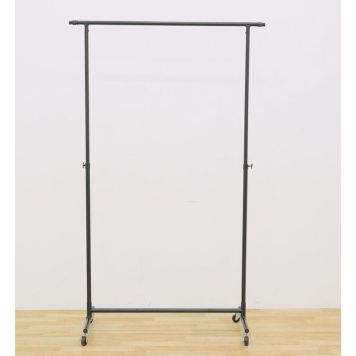 KLESHYLLE ENKEL METALL 108-142 CM SVART