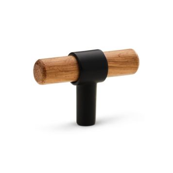 KNOTT HABO EBBE 50MM HVIT/SVART