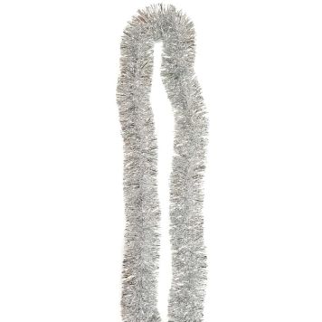 GIRLANDER GLITTER 200CM SØLV