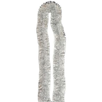 GIRLANDER GLITTER 200CM SØLV