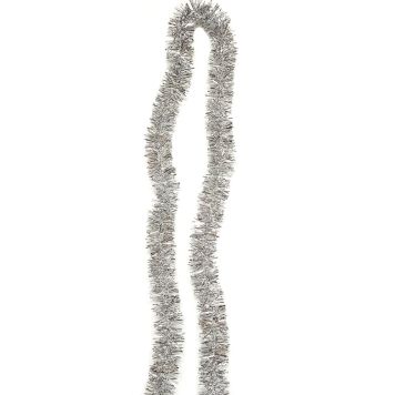GIRLANDER GLITTER 400CM SØLV