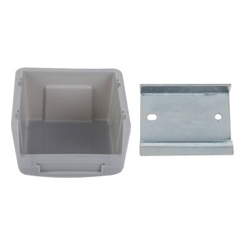 OPPBEVARINGSBOKSER WISENT MED HOLDER 13X11,3CM GRÅ