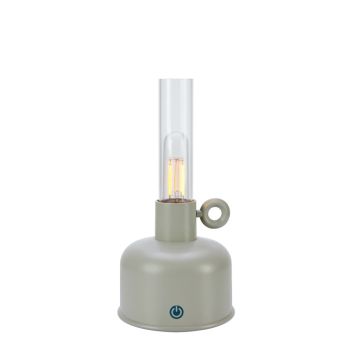 BORDLAMPE MARKSLÖJD ASTRID OPPLADBAR GREIGE