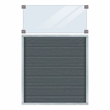 GJERDE PLUS ARTURA KOMPOSITT M/KLARGLASS 90X135CM