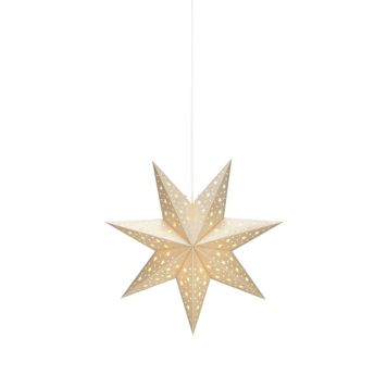 JULESTJERNER MARKSLÖJD SOLVALLA 45CM GULL