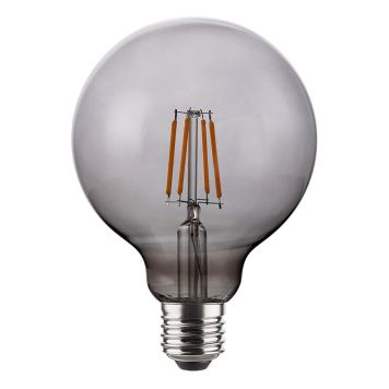 LYSKILDE LED DIMBAR G95 E27 4W RØYK