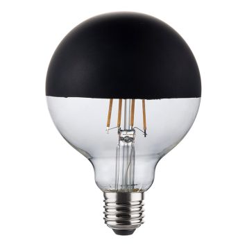 LYSKILDE LED DIMBAR G95 E27 7W SVART