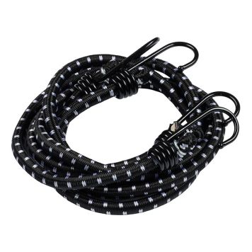 BAGASJESTROPPER URBAN 90 CM SVART 2-PAKNING