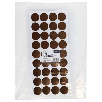DEKKPLATE SUKI Ø13MM BRUN 36 STK