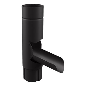 NEDLØPSRØR ARECO ARECO 75MM SVART